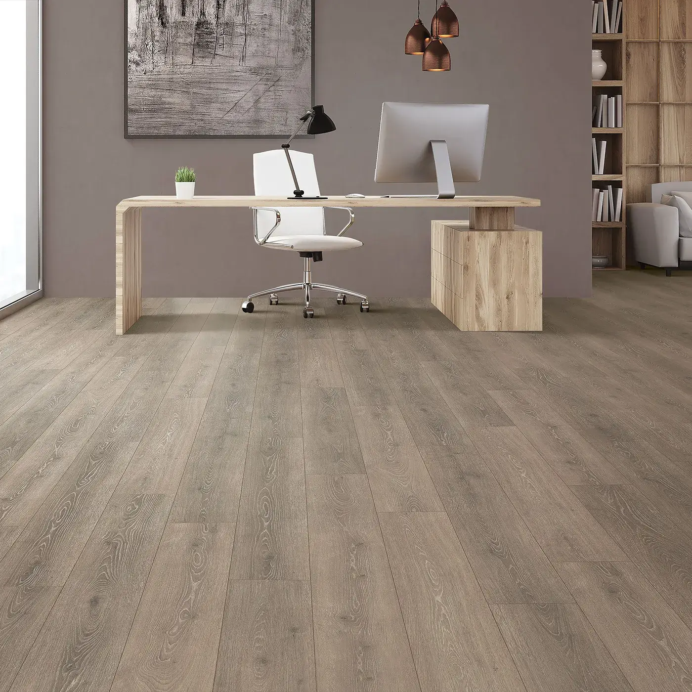 33634_10W_room Mohawk Laminate home office Flooring | Sterling Carpet & Flooring