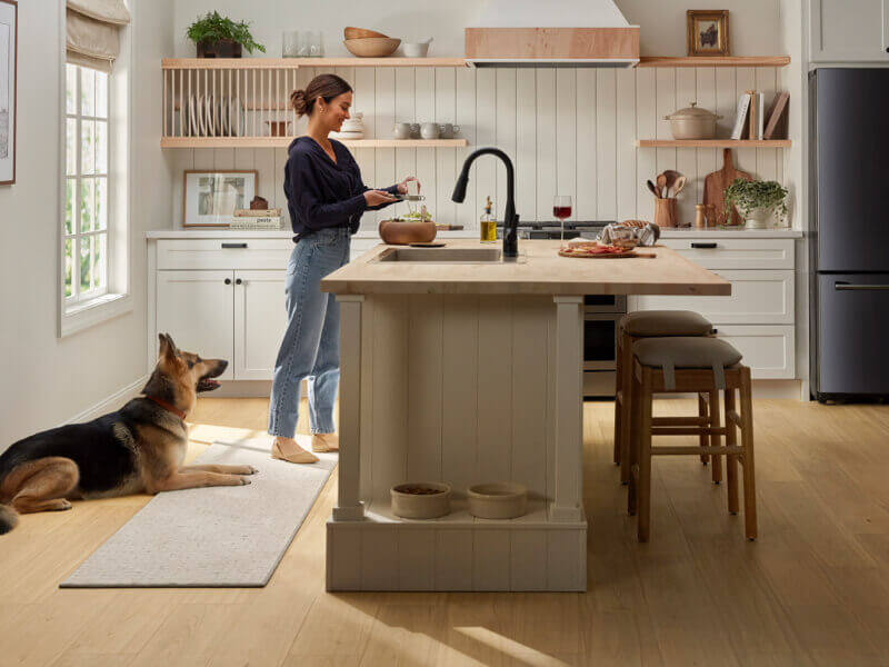Pet perfect kitchen flooring | Sterling Carpet & Flooring