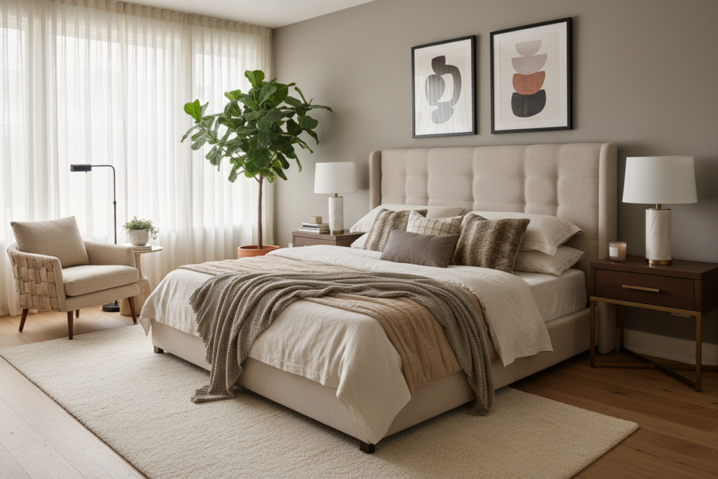 relaxing Bedroom Floor Colors in Mission Viejo, CA from Sterling Carpet & Flooring