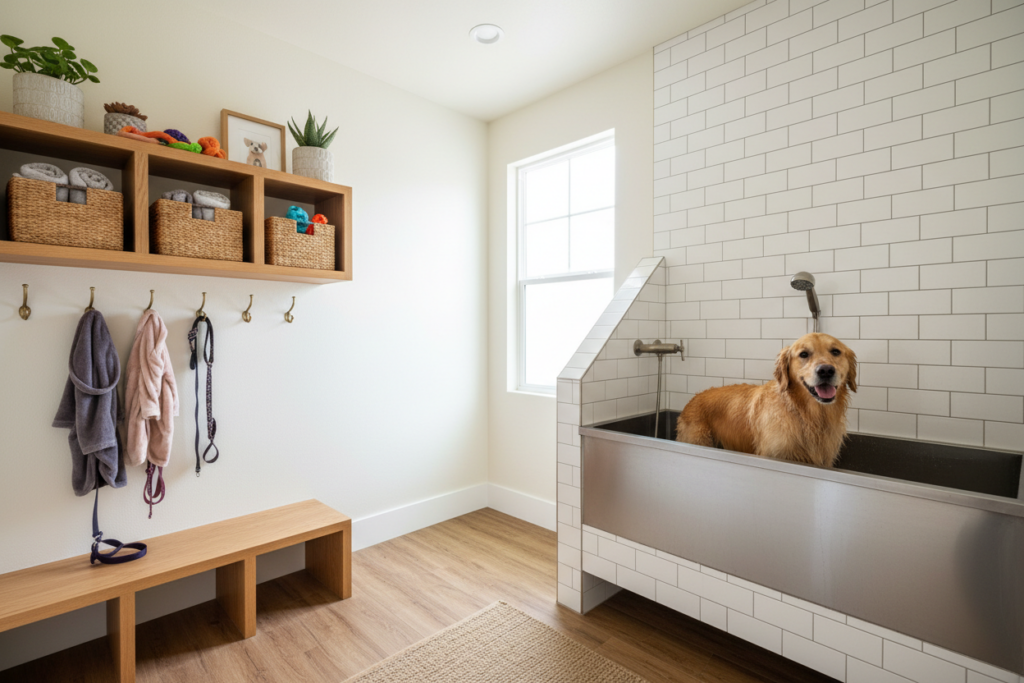 Durable Flooring for Mudrooms & Dog Washing Stations in Anaheim, CA